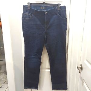 Lee regular stretch fit straight leg jeans mid rise NWT Size 16W